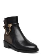 Michael Kors Hamilton Flat Bootie Svart