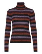 Ganni Sprayed Merino Rib Knit Multi/patterned