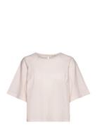 Esanne Raglan Blouse - Gots Tops T-shirts & Tops Short-sleeved Pink Es...