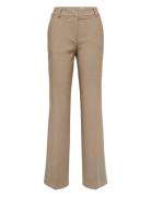 Slfrita Mw Wide Pant Camel Mlg N Noos Bottoms Trousers Suitpants Beige...