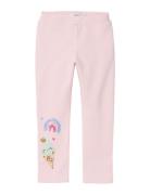 Nmffrani Light Sweat Legging Unb Bottoms Leggings Pink Name It