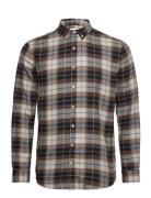 Kronstadt Johan Flannel Check 26 Shirt Svart