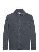 Slhjake 3411 Colored Overshirt W Tops Overshirts Blue Selected Homme