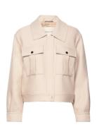 Textured Jacket Outerwear Jackets Light-summer Jacket Beige GANT