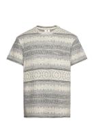 Akkikki S/S Jacq Tee Tops T-shirts Short-sleeved Grey Anerkjendt