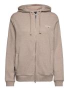 Lexington Clothing Chloe Zip Hood Brun