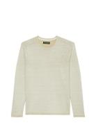 Pullover Long Sleeve Tops Knitwear Round Necks Cream Marc O'Polo