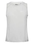 Jack Wolfskin Prelight Chill Tank W Grå