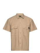 Cpo Short Sleeve Designers Shirts Short-sleeved Khaki Green Stan Ray