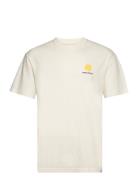 Loose T-Shirt Tops T-shirts Short-sleeved Cream Revolution