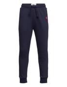 Ran Kids Joggers Gots Bottoms Sweatpants Navy Double A By Wood Wood