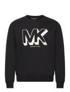 Mk Charm Graphic Crew Tops Sweat-shirts & Hoodies Sweat-shirts Black M...