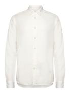 Slim Ls Comfort Tencel Shirt Designers Shirts Casual White J. Lindeber...