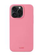 Silic Case Iph 15 Promax Mobilaccessoarer-covers Ph Cases Pink Holdit