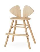 Mouse Børnestol Home Kids Decor Furniture Beige Nofred