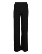 Angie Long Trousers Bottoms Trousers Joggers Black Marville Road