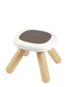 Kid Stool Grey Home Kids Decor Furniture Multi/patterned Smoby