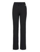 Badge Straight Knitted Pants Bottoms Trousers Joggers Black Calvin Kle...