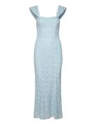 Lace Wide Strap Dress Designers Maxi Dress Blue ROTATE Birger Christen...