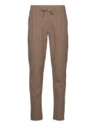 Linen Pants Bottoms Trousers Casual Brown Lindbergh