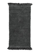 Bath Mat Cotton 70X120Cm Home Textiles Rugs & Carpets Bath Rugs Grey N...