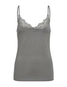 Sc-Marica Tops T-shirts & Tops Sleeveless Grey Soyaconcept