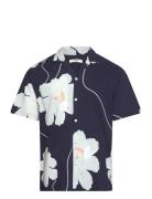 Jprblapalma Resort Shirt S/S Sn Tops Shirts Short-sleeved Navy Jack & ...