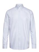 Cotton Oxford Sune Stripe Shirt Bd Tops Shirts Casual Blue Mads Nørgaa...