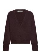 Gestuz Alphagz Button Cardigan Burgundy