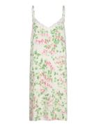 Slip Dress Jersey Aop Flower Nattlinne Multi/patterned Lindex