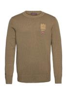 Trenton Ck Designers Knitwear Round Necks Beige Morris