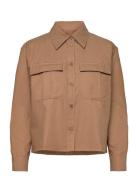 Maadge Tops Overshirts Brown ARMEDANGELS