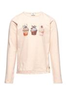 Amel - T-Shirt Tops T-shirts Long-sleeved T-shirts Pink Hust & Claire