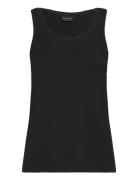 Brandtex Sleeveless-Jersey Svart