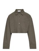 Grunt Laros Short Shirt Khaki Green