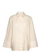 Coletteiw Shirt Tops Shirts Long-sleeved Cream InWear