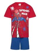 Pyjama Pyjamas Set Multi/patterned Spider-man