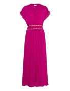 D6Imperia Bohemian Maxi Dress Maxiklänning Festklänning Pink Dante6