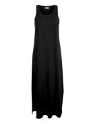 Kaditte Jersey Dress Maxiklänning Festklänning Black Kaffe