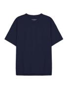 Heavy Tee Tops T-shirts Short-sleeved Navy Bread & Boxers