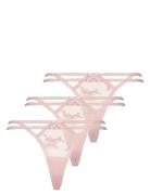 3-Pack String R Stringtrosa Underkläder Pink Hunkemöller