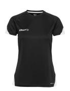 Pro Control Impact Ss Tee W Sport T-shirts & Tops Short-sleeved Black ...