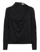 Ahlvar Gallery Jade Jersey Blouse Svart