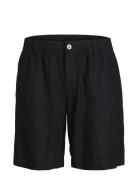 Jpstbill Lawrence Linen Shorts Mid Sn Bottoms Shorts Casual Black Jack...