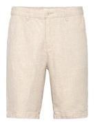 Cfpandrup 100% Linen Shorts Bottoms Shorts Casual Beige Casual Friday