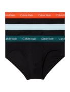 Hip Brief 3Pk Kalsonger Y-front Briefs Black Calvin Klein