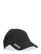 Run Cap White Flumino Sport Headwear Caps Black Craft