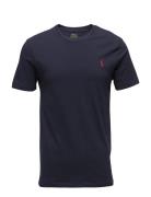 26/1 Jersey-Ssl-Tsh Tops T-shirts Short-sleeved Navy Polo Ralph Lauren