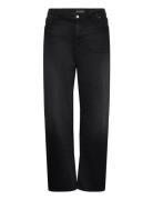 Carwilly Hw Wide Jeans Cro1099 Noos Bottoms Jeans Wide Black ONLY Carm...
