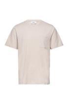 Supplies T-Shirt Tops T-shirts Short-sleeved Cream Les Deux